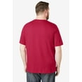 thumbnail image 3 of KingSize Men's Big & Tall Shrink-Less Lightweight Crewneck T-Shirt, 3 of 6
