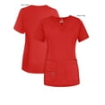 thumbnail image 5 of Adar Pro Scrubs For Women - Elevated V-Neck Scrub Top, 5 of 7
