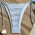 thumbnail image 6 of Fewfanhot Women's Bikini Swimsuits Halter Bikini 2 Piece Triangle Bikini Sets High Cut Bathing Suit Side Tie Swimsuits, 6 of 8