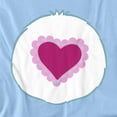 thumbnail image 2 of Care Bears Cousins Gentle Heart Lamb Belly Women's T Shirt, Light Blue, 2X-Large, 2 of 3
