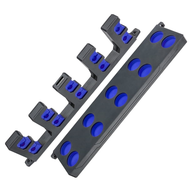 Estante para cañas de pescar para 10 cañas de pescar de montaje en pared