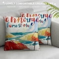 thumbnail image 3 of Qinduosi Kids Throw Pillow Covers ,She is Mixed with a Little , Room Decor Pillowcase for Kids Room Bedroom Nursery, 3 of 5