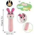 Baby Soft Rattles Shaker Developmental Hand Baby Toys Cute Stuffed