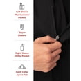 thumbnail image 4 of Chaqueta Chef Works Springfield para hombre, color negro, 4XL, 4 of 5