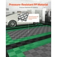 thumbnail image 2 of VEVOR Drainage Mat Modular Interlocking Mat 15.7” x 15.7” Drainage Floor Tile, 2 of 9
