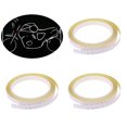 thumbnail image 4 of 4PC Wheel Reflective Stickers Safety Accessories Tape Rim Stickers for Cycling Wheel Hat Car Cloth (Silver), 4 of 9