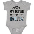 thumbnail image 3 of Inktastic 1st 5K Race Running Fitness Girls Baby Bodysuit, 3 of 5