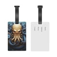 thumbnail image 4 of Octopus Kraken Monster Art Vintage Luggage Tags Suitcases ID Baggage Identifier Card Name Tag for Travel Backpacks Gym Bags, 4 of 6