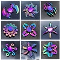 thumbnail image 2 of Metal Rainbow Fidget Spinner Colorido EDC Hand Spinner Anti-Ansiedad Juguete para Spinners Focus Alivia el estrés ADHD Finger Spinner Tan Jianjun unisex, 2 of 2