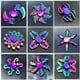 thumbnail image 2 of Metal Rainbow Fidget Spinner Colorido EDC Hand Spinner Anti-Ansiedad Juguete para Spinners Focus Alivia el estrés ADHD Finger Spinner Tan Jianjun unisex, 2 of 2