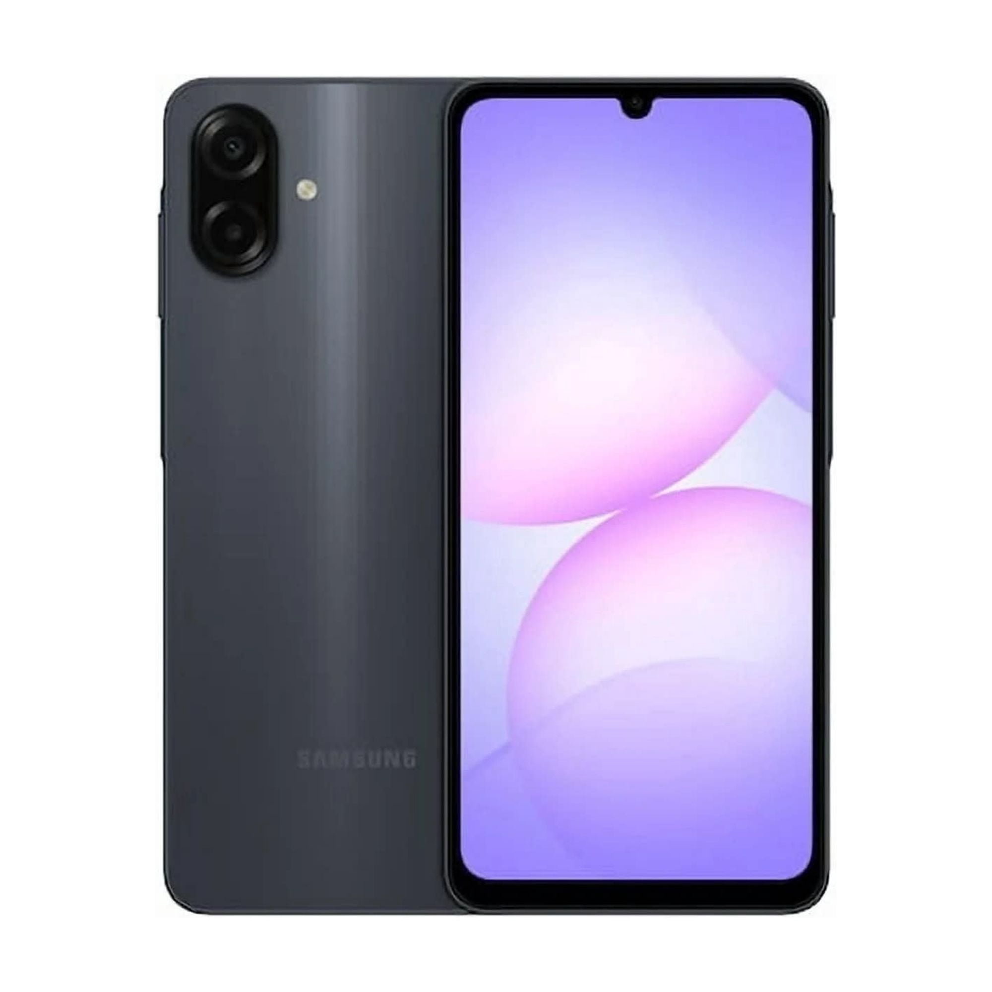 Samsung Galaxy A07 A075M 64GB Dual SIM GSM Unlocked Android Smartphone (Latin America Variant/US Compatible LTE) - Black (New)