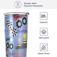 thumbnail image 4 of GZHJMY Trophy Monster Truck Travel Mug Insulated Tumbler with Lid and Straw Vehicles Racing Stainless Steel Vacuum Keeps Drinks Cold, 4 of 7