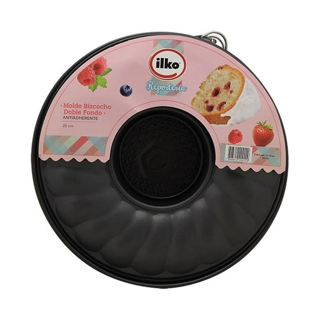 Molde de Doble Fondo Ilko de 26 cm Antiadherente