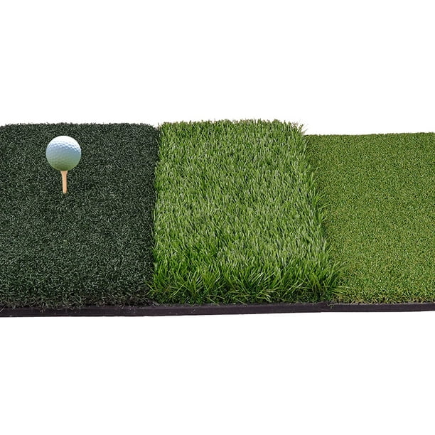 TriTurf Golf Hitting Grass Mat Portable Golf Driving Chipping Mat