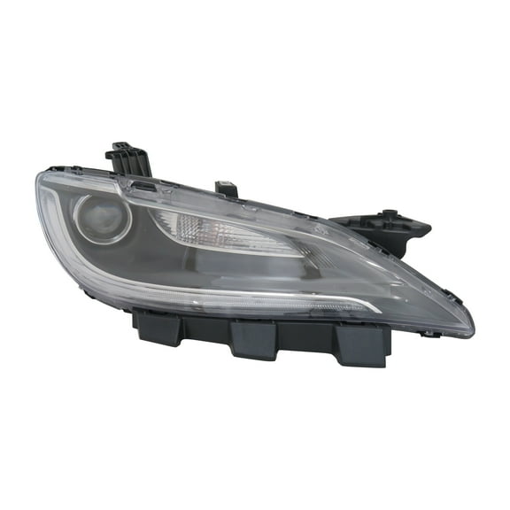 New CAPA Certified Standard Replacement Passenger Side Headlight Assembly, Fits 2015-2015 Chrysler 200 Sedan