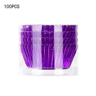 Purple Foil Cupcake Liner - Fancy Flours