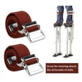 thumbnail image 3 of Stilt Leg Bands Straps, Adjustable Comfort Drywall Stilts Leg Band Straps Loop Replacement Part 2Pcs, 3 of 7