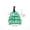 Green, variant on Soft Silicone Luggage Tag Hanging Decoration, Travel Luggage Identify Tag, Prevent Taking Luggage by Mistake, for Luggage Backpack