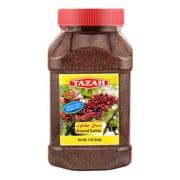 Tazah Sumac Spice - 16oz Ground Sumac Seasoning from Jordan - Essential Ingredient for Mediterranean and Middle-Eastern Cuisine - Perfect for Marinades, Dry Rubs, Kabobs, and Dressings