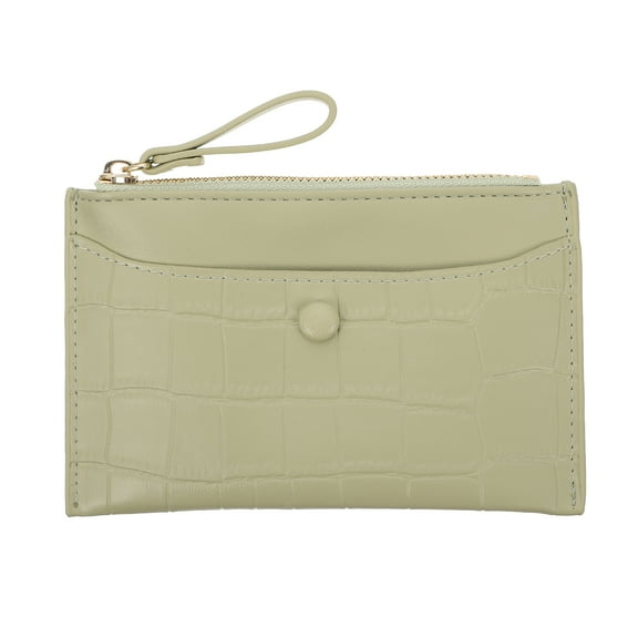 Worgeous 1pc PU Cards Purse Ladies Wallet Short Small Wallet Multi-functional Change Purse