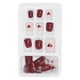 thumbnail image 1 of 24 uñas postizas de cobertura completa, uñas postizas tipo ataúd para mujer, P132, 1 of 14