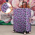 thumbnail image 4 of Purple Butterfly Pattern Luggage Cover Fashion Suitcase Cover Baggage Covers Fit 25-28 Inch Luggage (Go Travel), 4 of 5