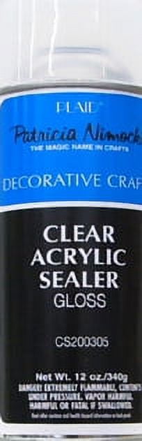 Plaid Patricia Nimocks Clear Acrylic Sealers (12-Ounce), CS200306 Matte
