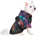 thumbnail image 2 of Balery Colorful Plant Turtle A Sudadera con Capucha para Perros Pequeños – Ropa para Mascotas, Disfraz para Perros y Gatos, Ideal para Fiestas y Cosplay-Large, 2 of 7