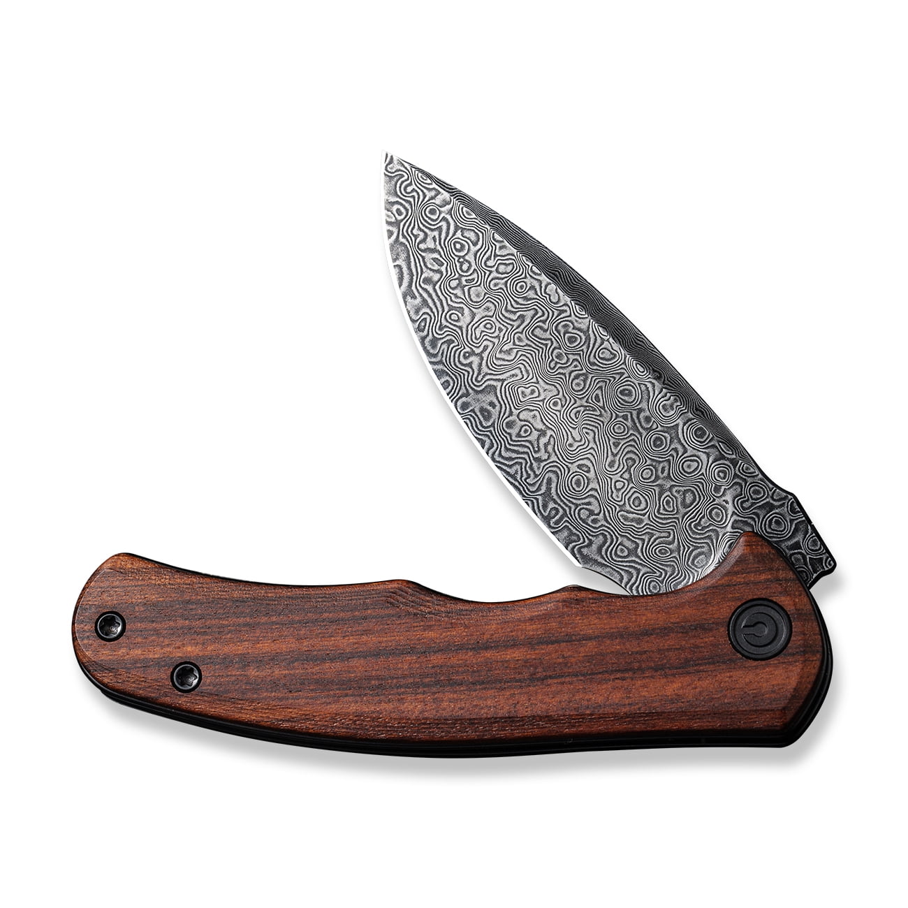 CIVIVI Pocket Folding Knife Mini Praxis 2.98" Damascus Blade C18026C-DS1