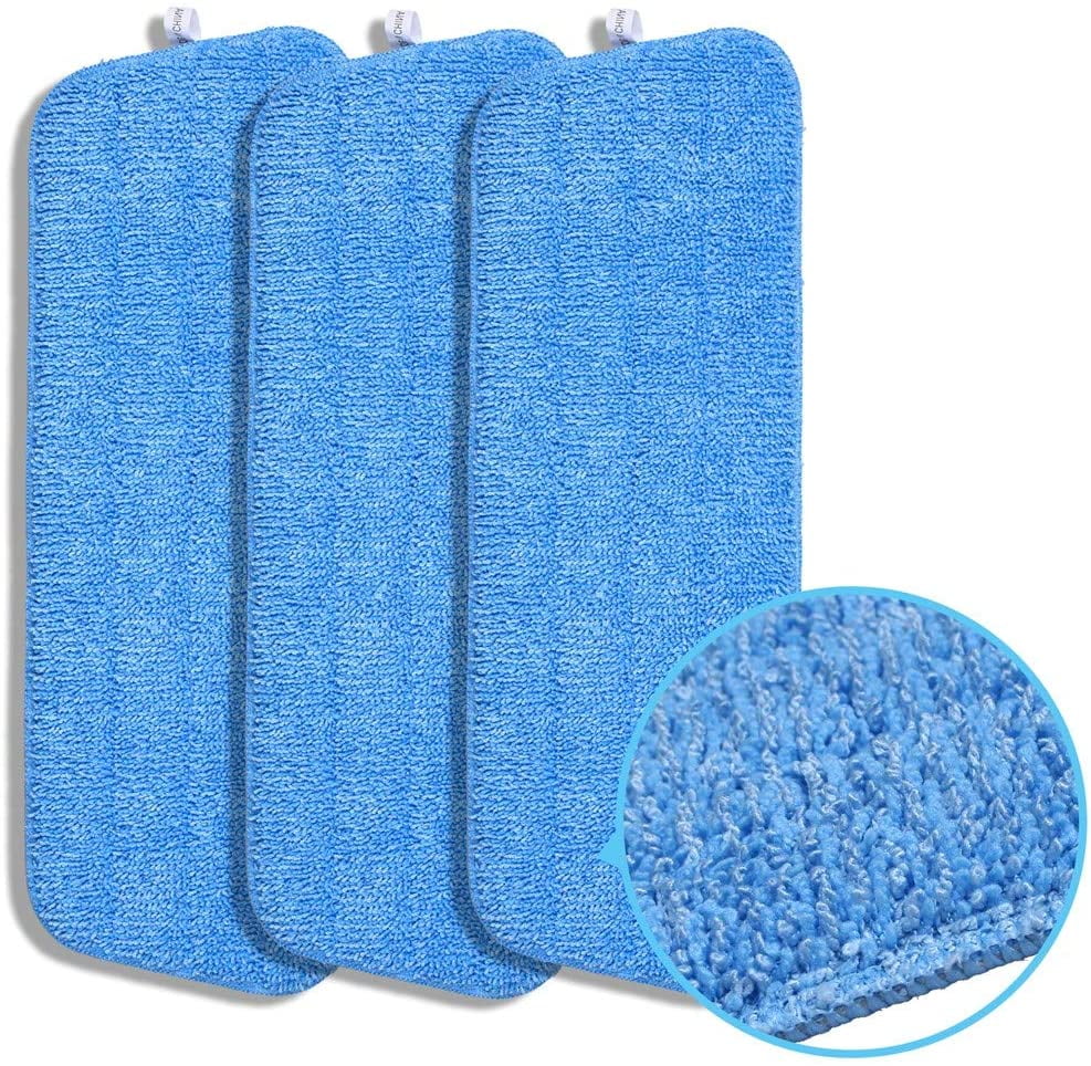 Microfiber Spray Mop Replacement Heads for Wet/Dry Mops Floor Cleaning Pads 