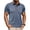 Blue, variant on Men's Collared Polo Shirt Short Sleeve With Pocket Casual T-Shirt Comfortable & Stylish For Spring And Summer Daily Wear Tops,Army Green,M