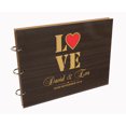 thumbnail image 7 of Darling Souvenir Personalized Engraved Laser Cut Wedding Guest Book Wooden Cover Sign-in Book Registry Guestbook Scrapbook-NS, 7 of 7