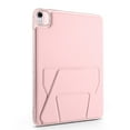thumbnail image 6 of TECH CIRCLE Slim Back Cover Case for iPad Air 13-inch (M2) 2024 Release, Built-in Kickstand, Supports Apple Pencil Charging & Attachment, PU Leather/TPU Protective Lightweight Thin Case, Pink, 6 of 7