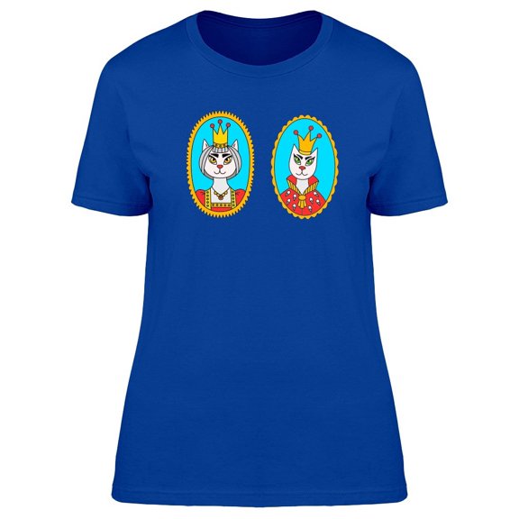 Royal Kittens Kind And Queen Tee Women's -Image by Shutterstock
