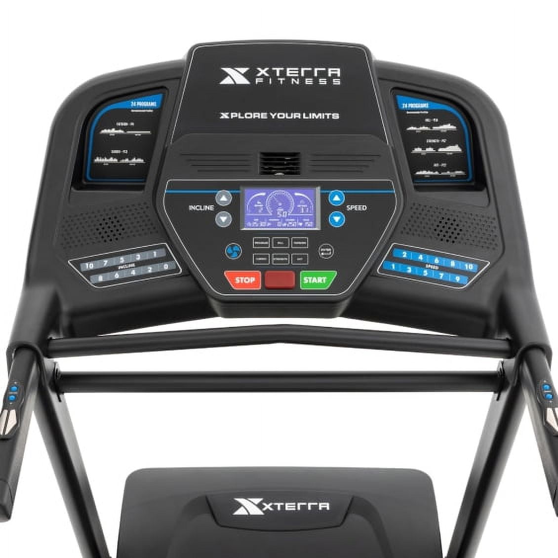 XTERRA Fitness TR65 Smart Folding Treadmill with Bluetooth and 24 Programs