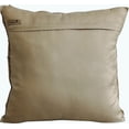 thumbnail image 2 of The HomeCentric Pillow Covers Beige Taffeta Throw Pillow Cover Beige Couch Pillow Pintuck Textured Silver Beads Taffeta Pillow Cover Beige Pillow Cover Pack of 2 18x18 inch (45x45 cm) - Desert Texture, 2 of 2