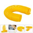 thumbnail image 1 of Dosaele Yellow EVA Coiled Garden Hose for Home with Automatic Retraction and ft, 1 of 8