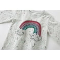 thumbnail image 6 of Little hand Long Sleeve Shirts For Girls Rainbow Graphic Tee Cotton Casual Crewneck T-Shirt 4-10 Years, 6 of 7