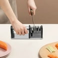 thumbnail image 3 of 4 Stage Knife Sharpener Professional Ceramic Tungsten Kitchen Sharpening Tool, 3 of 6