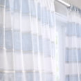 thumbnail image 4 of Curtainworks Harbor Curtain Panel Pair Chambray Blue, Pole Top, Sheer, Indoor, 50" x 84", Adult, 4 of 5