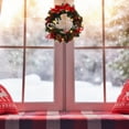 thumbnail image 2 of 30cm/40cm Christmas Wreath With LED Lights Xmas Front Door Hanging Home Decors, 2 of 10