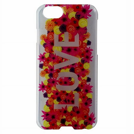 UPC 811340027813 product image for Agent 18 SlimShield Hardshell Case for iPhone 6s and 6 - Clear / Love / Flowers | upcitemdb.com