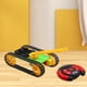 thumbnail image 3 of Plástico DIY RC Coches Juguetes Crawler Tank Vehículo 4 Canales Juguetes de construcción Bloque de construcción educativo 2.4GHz para niños Maniobra Rápida Amarilla Hugo Coche de tanques RC, 3 of 10