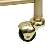 Better Homes & Gardens Fitzgerald Gold Metal Bar Cart