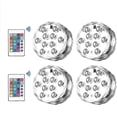 thumbnail image 1 of Submersible Led Light, Waterproof Rgb Multicolor With Remote Controls, Ip68 Underwater Lights, 1 of 3