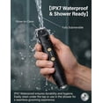 thumbnail image 4 of Manmade Trimmer - Electric Ball Trimmer for Men & Women, Skin Safe Edge Body Trimmers & Groin Hair Shaver Bundle, IPX7 Waterproof Wet/Dry Bikini Trimmers, Built for Sensitive Areas, 4 of 7
