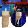 thumbnail image 2 of Wood Stone Diffuser Marine Aquarium BUBBLES Fish Wood Y1K1, 2 of 9