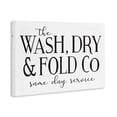 thumbnail image 4 of Stupell Industries Same Day Service Laundry Typography Painting Gallery Wrapped Canvas Art Print Wall Art, 24 x 16, 4 of 8