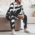 thumbnail image 7 of Fotbe Memorial Day1 Pattern Long Sleeve Pajama Set for Men,Sleepwear Set,2-piece Loungewear Set,Soft PJs Comfy Nightwear with Pockets-Large, 7 of 7