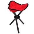 thumbnail image 4 of Camping Tripod Stool, Portable Stable High Load Bearing Capacity Tripod  Lightweight  For Outdoor For Travel Red, 4 of 8